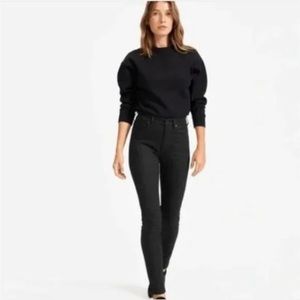 Everlane The High-Rise Skinny Jean Ankle Length Black Size 26